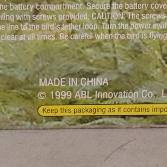 Vintage bird of paradise toy - Picture 3 of 5